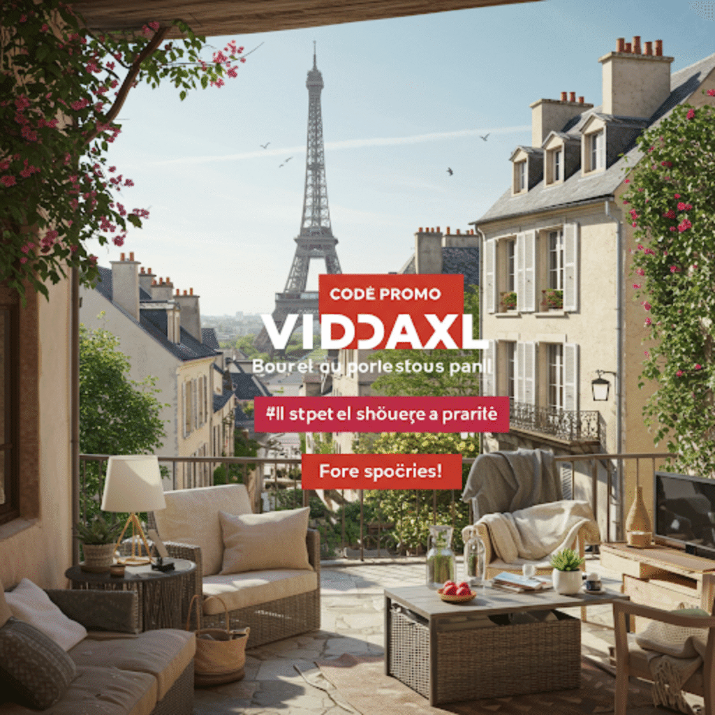 Code Promo VidaXL : Votre Guide Ultime pour Économiser sur l'Ameublement et Plus Encore