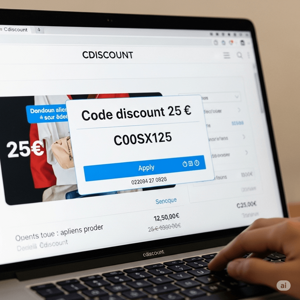 Code Promo Cdiscount 25 Euros : Le Guide Ultime Pour Maximiser Vos Économies en 2025 Code Promo Cdiscount 25 Euros : Le Guide Ultime Pour Maximiser Vos Économies en 2025