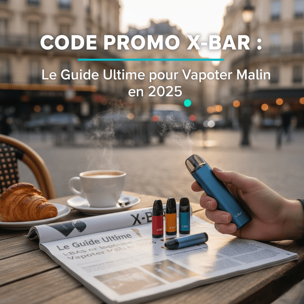 Code Promo X-Bar : Le Guide Ultime pour Vapoter Malin en 2025