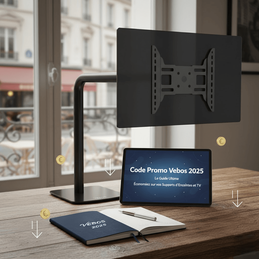 Code Promo Vebos 2025 : Le Guide Ultime pour Économiser sur vos Supports d'Enceintes et TV