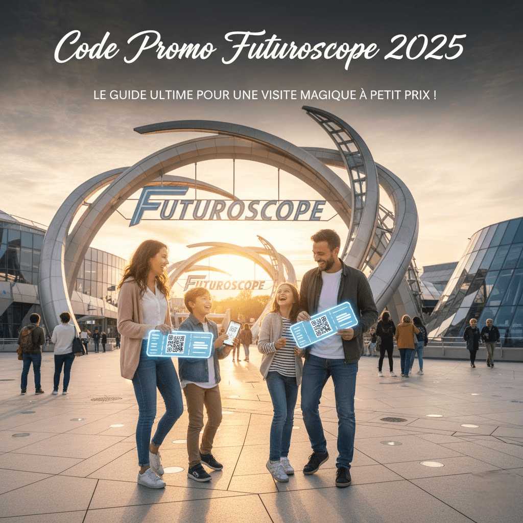Code Promo Futuroscope 2025 : Le Guide Ultime pour une Visite Magique à Petit Prix ! Code Promo Futuroscope 2025 : Le Guide Ultime pour une Visite Magique à Petit Prix !