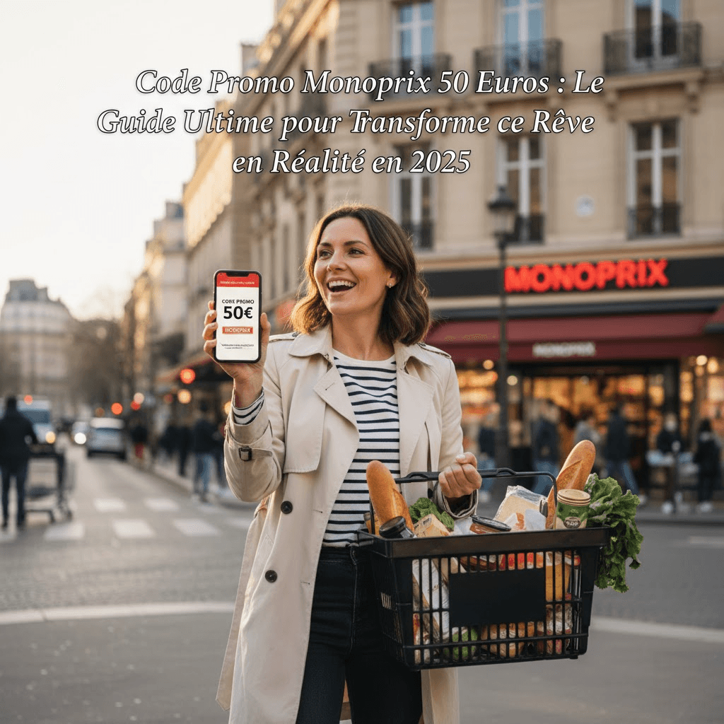 Code Promo Monoprix 50 Euros : Le Guide Ultime pour Transformer ce Rêve en Réalité en 2025 Code Promo Monoprix 50 Euros : Le Guide Ultime pour Transformer ce Rêve en Réalité en 2025