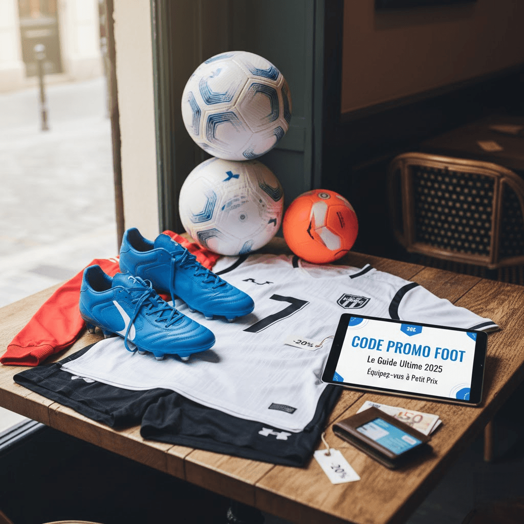 Code Promo Foot : Le Guide Ultime 2025 pour Équiper le Supporter et le Joueur à Petit Prix