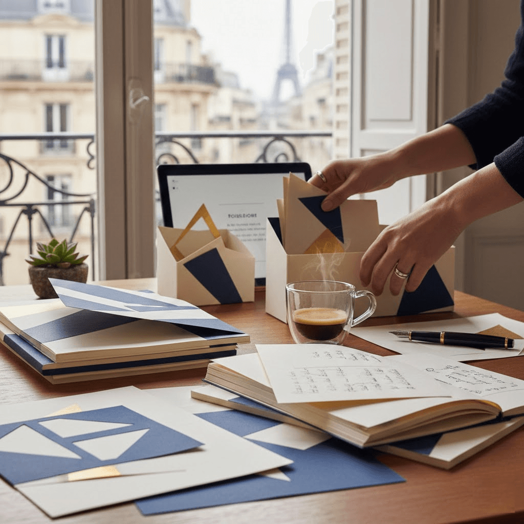 Le retour en force du papier avec une touche d'audace