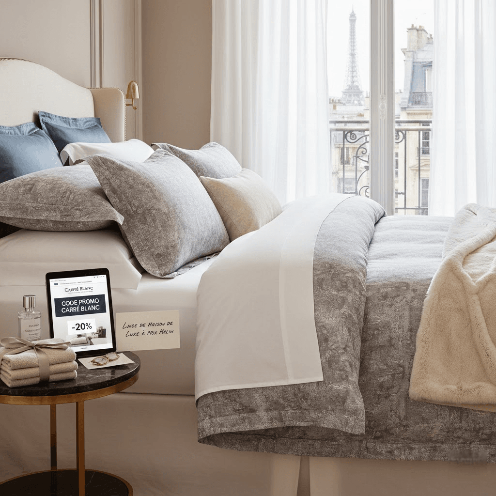 Linge de Maison de Luxe à Prix Malin : L'Art du Code Promo Carré Blanc Linge de Maison de Luxe à Prix Malin : L'Art du Code Promo Carré Blanc