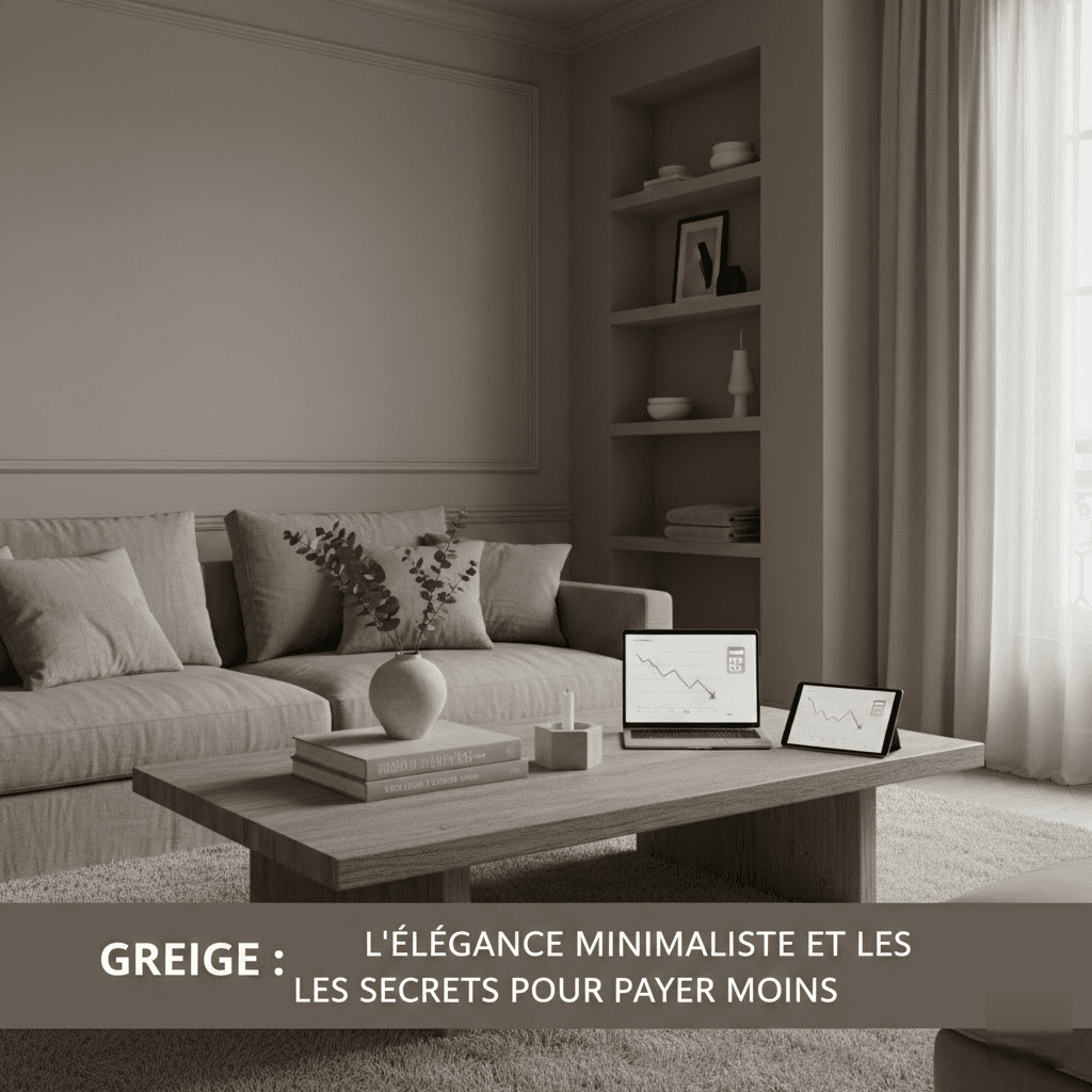 Greige : L'Élégance Minimaliste et les Secrets pour Payer Moins