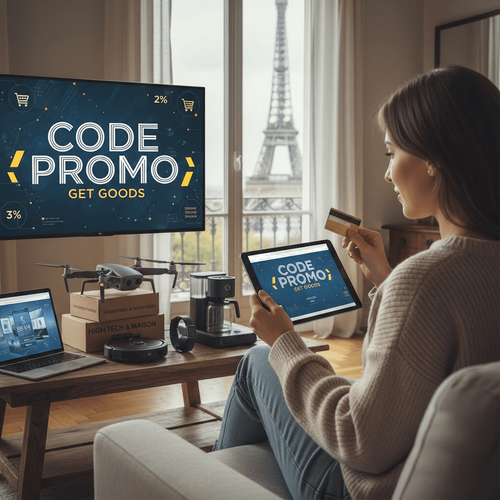 Code Promo Get Goods : Stratégies Inédites pour Économiser sur Vos Achats High-Tech et Maison