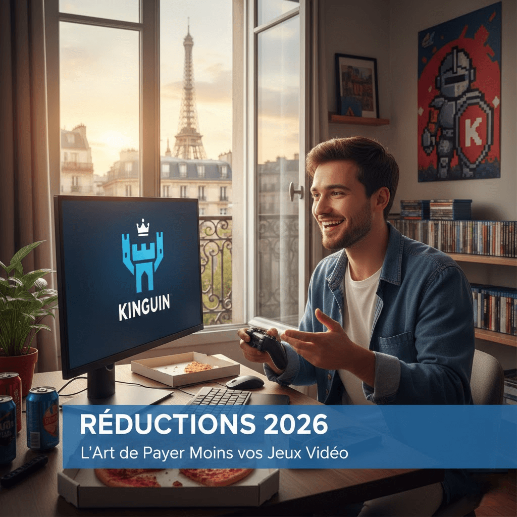 Réductions Kinguin 2026 : L'Art de Payer Moins vos Jeux Vidéo