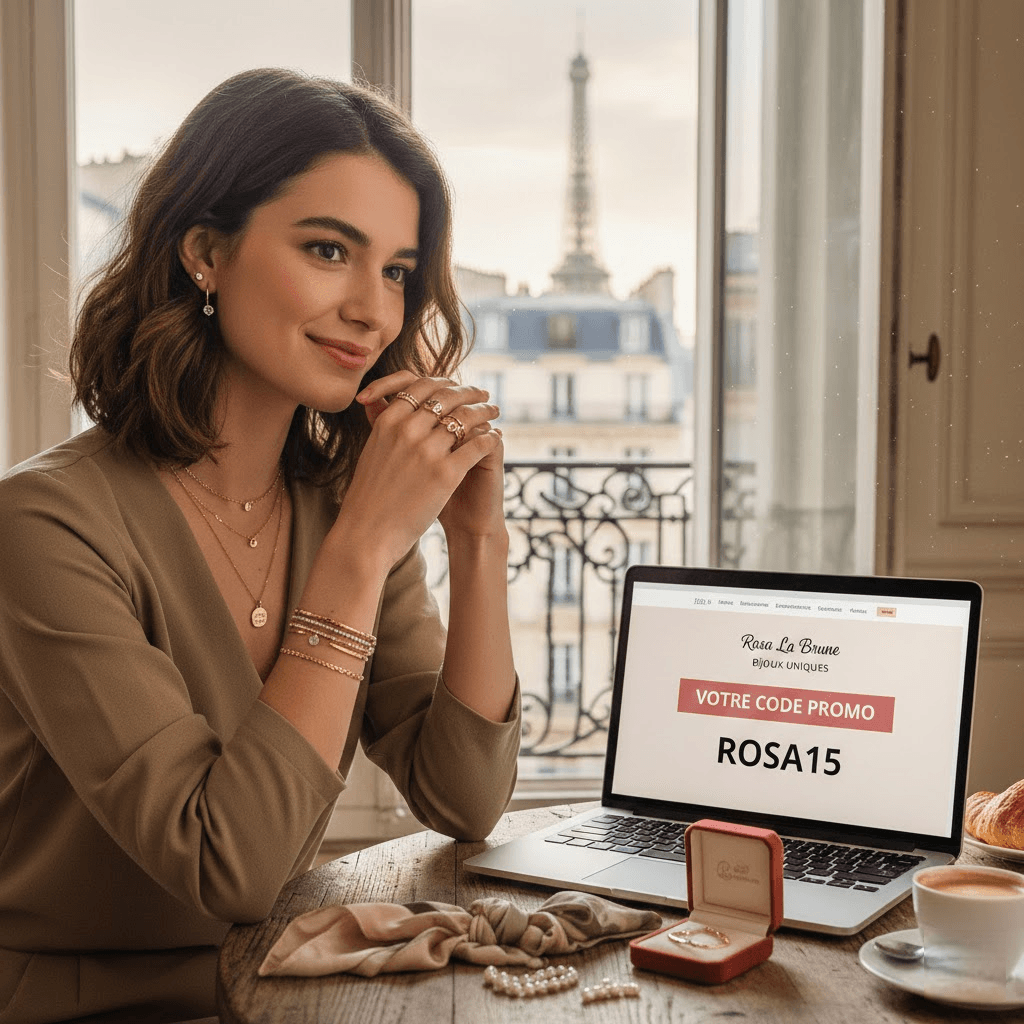Votre Code Promo Rosa La Brune : L'Astuce pour des Bijoux Uniques à Prix Doux