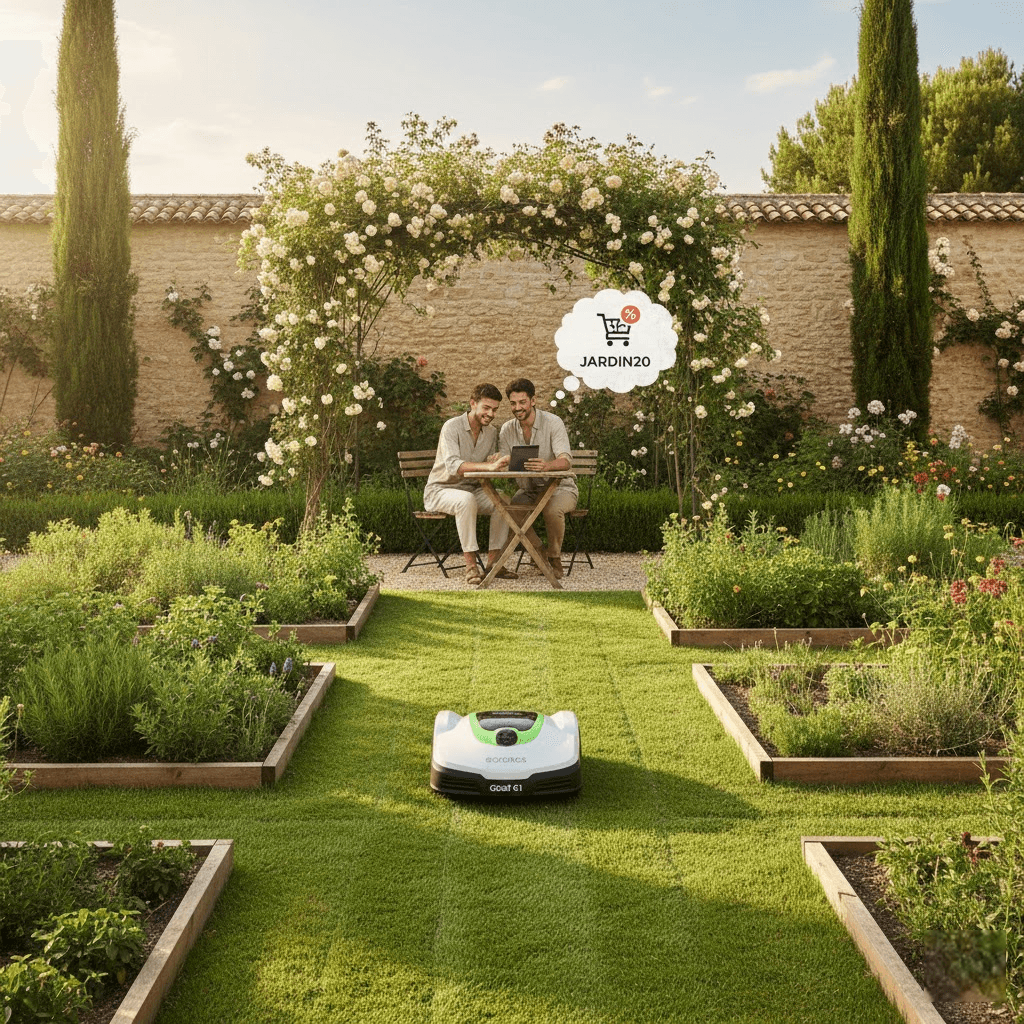 Ecovacs Goat G1 : Votre Jardin au Carré à Prix Malin avec nos Astuces Code Promo Ecovacs Goat G1 : Votre Jardin au Carré à Prix Malin avec nos Astuces Code Promo