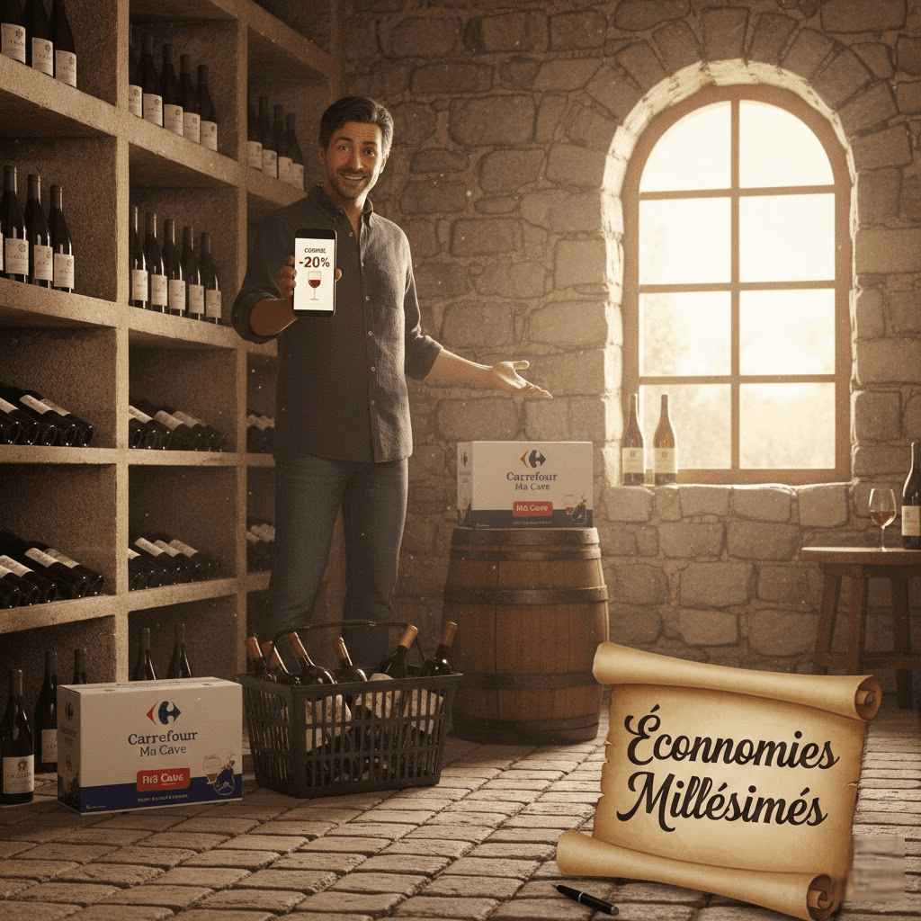 Économies millésimées : L'art d'utiliser un code promo Carrefour Ma Cave