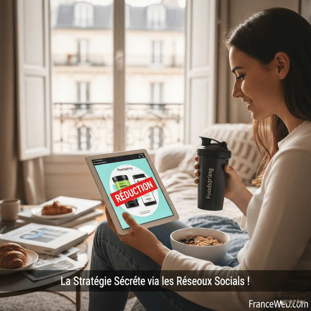 Réductions Foodspring : La Stratégie Secrète via les Réseaux Sociaux