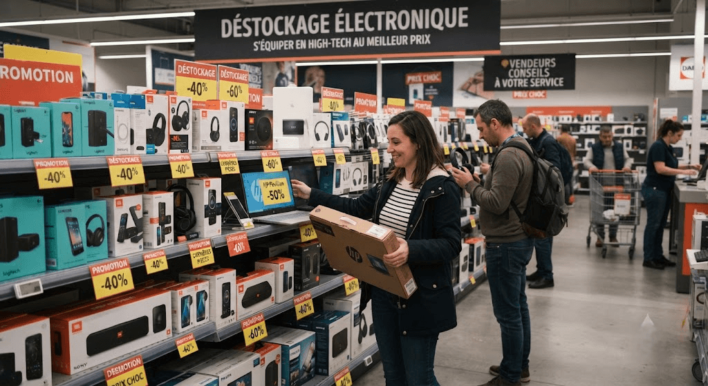 Déstockage Électronique : S'équiper en High-Tech au Meilleur Prix