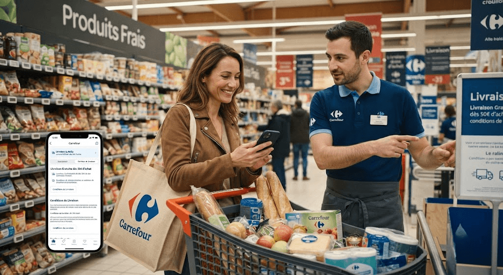 Astuces et Conditions pour Obtenir la Livraison Gratuite Carrefour Astuces et Conditions pour Obtenir la Livraison Gratuite Carrefour